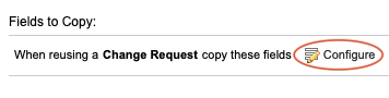 Under Fields to Copy, the Configure action is highlighted.