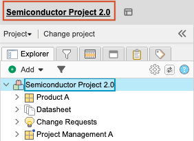 A project is selected in the Explorer Tree.