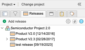 The Releases tab is highlighted.